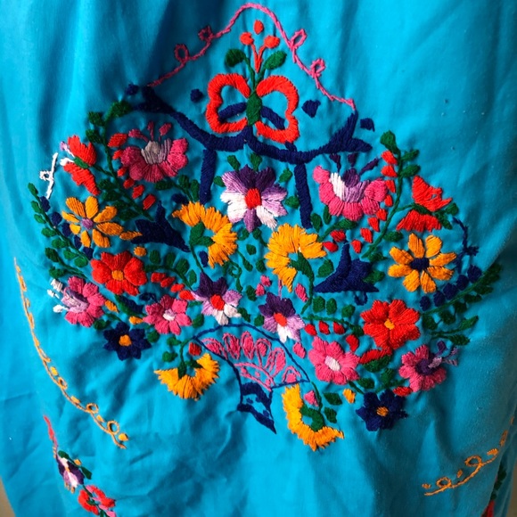 Vintage Embroidered Dress - Picture 3 of 6